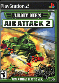 Army Men Air Attack 2 Playstation 2 US box art